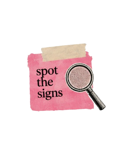 Spot the signs illustration